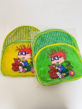 Bundle of 2 Vintage Character Kids Backpacks
